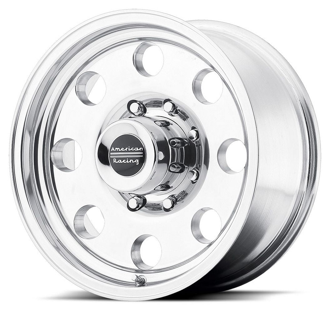 15x8 American Racing AR172 Baja Polished 5x5/127 -19mm - Flex Offroad