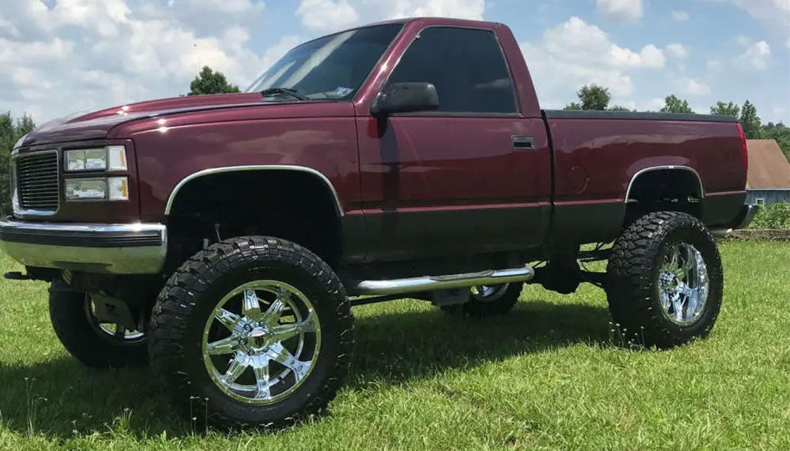 (Clearance - No Returns) 22x12 American Truxx AT185 Lonestar Chrome (* May Require Trimming) 5x5/127 -44mm - Flex Offroad