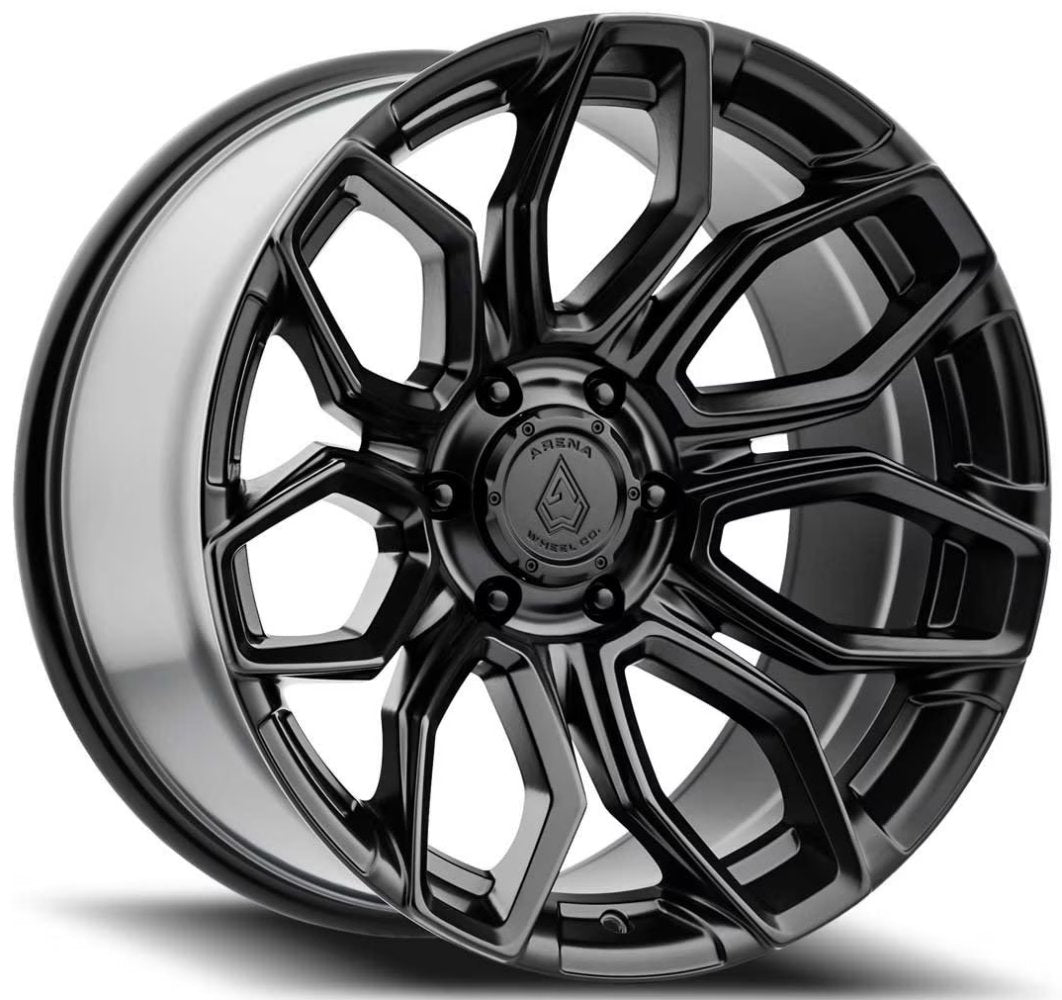20x10 Arena A116 Corba Satin Black 6x5.5/139.7 -18mm