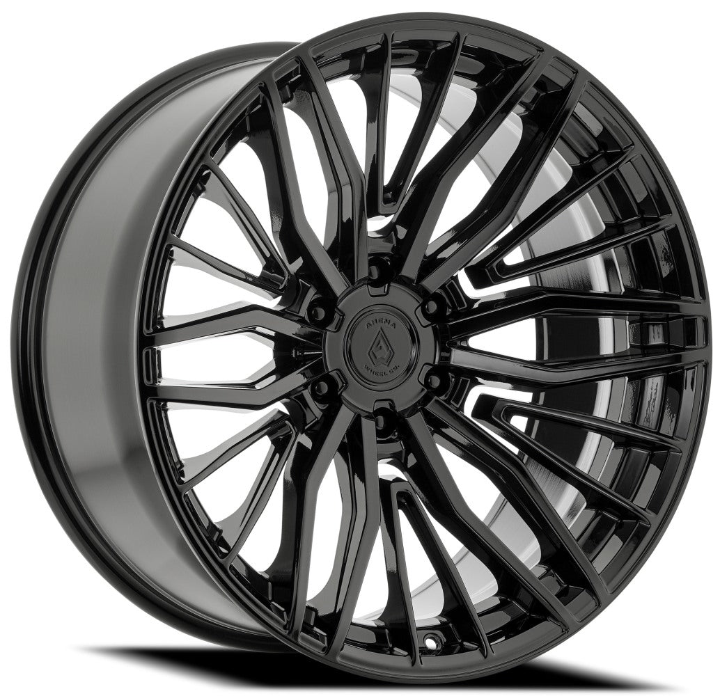 20x9 Arena A122 Phantom Gloss Black 6x135 0mm