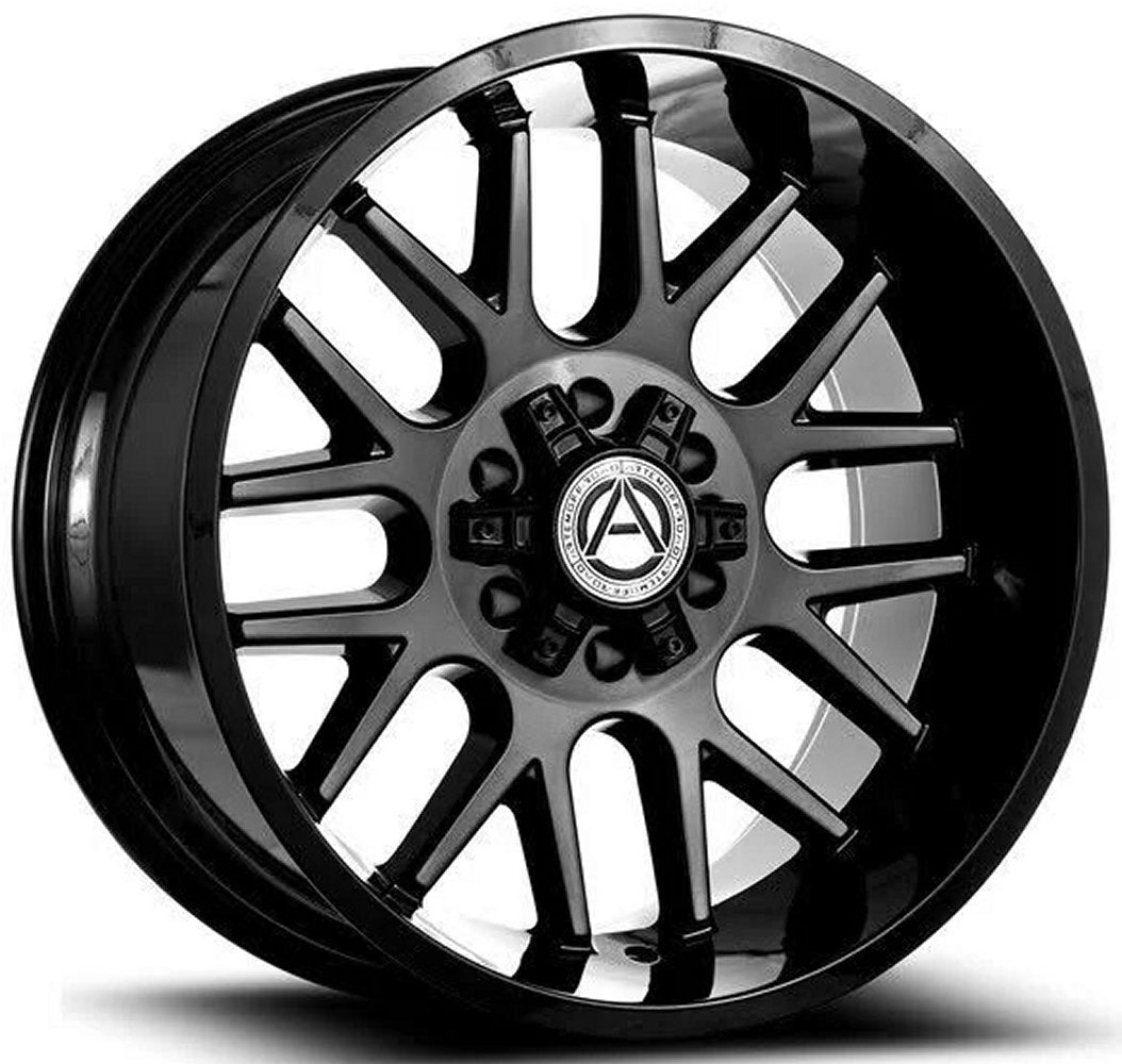 22x10 Artem Off-Road A202 Brutus Gloss Black Tinted Brushed 5x5.5/139.7 5x150 -25mm - Flex Offroad