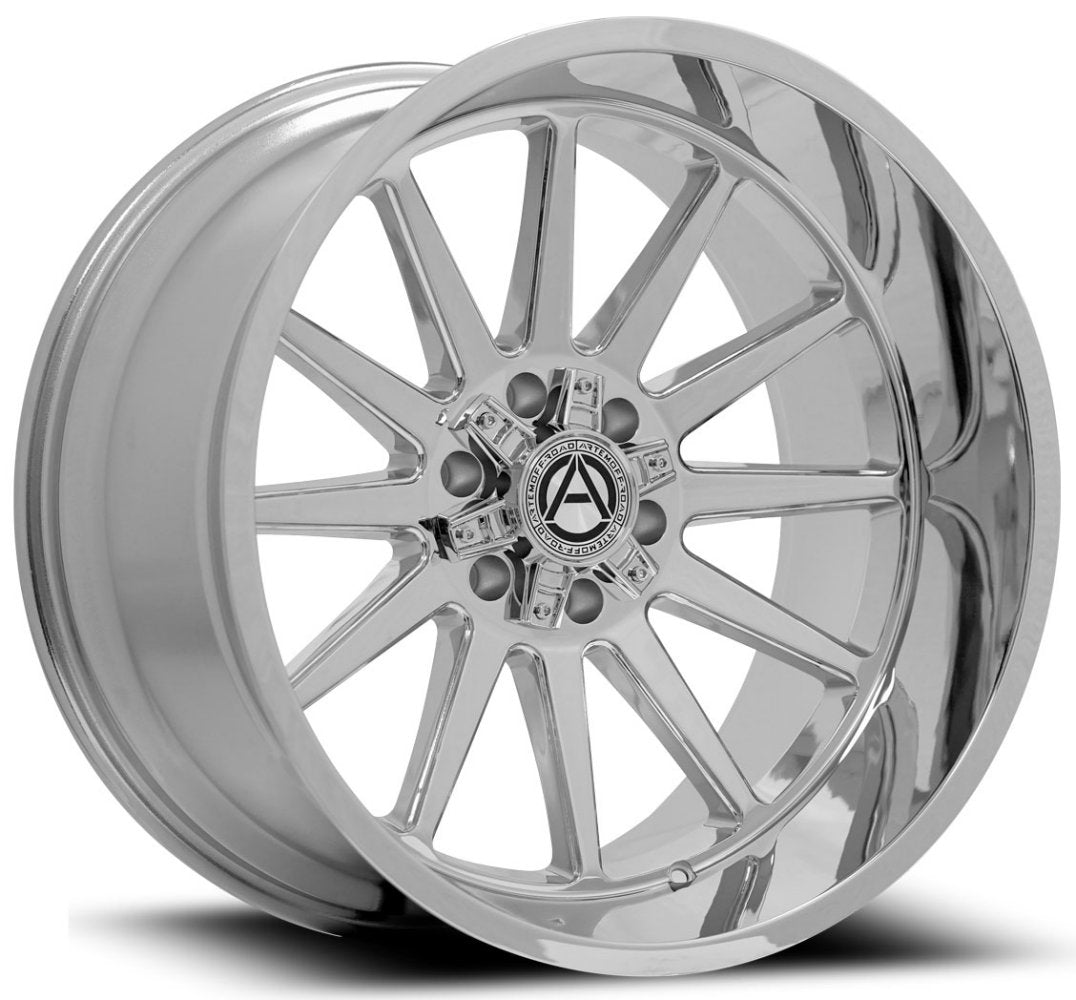 26x14 Artem Off-Road A203 Seneca Chrome (* May Require Trimming) 5x5/127 5x5.5/139.7 -76mm - Flex Offroad