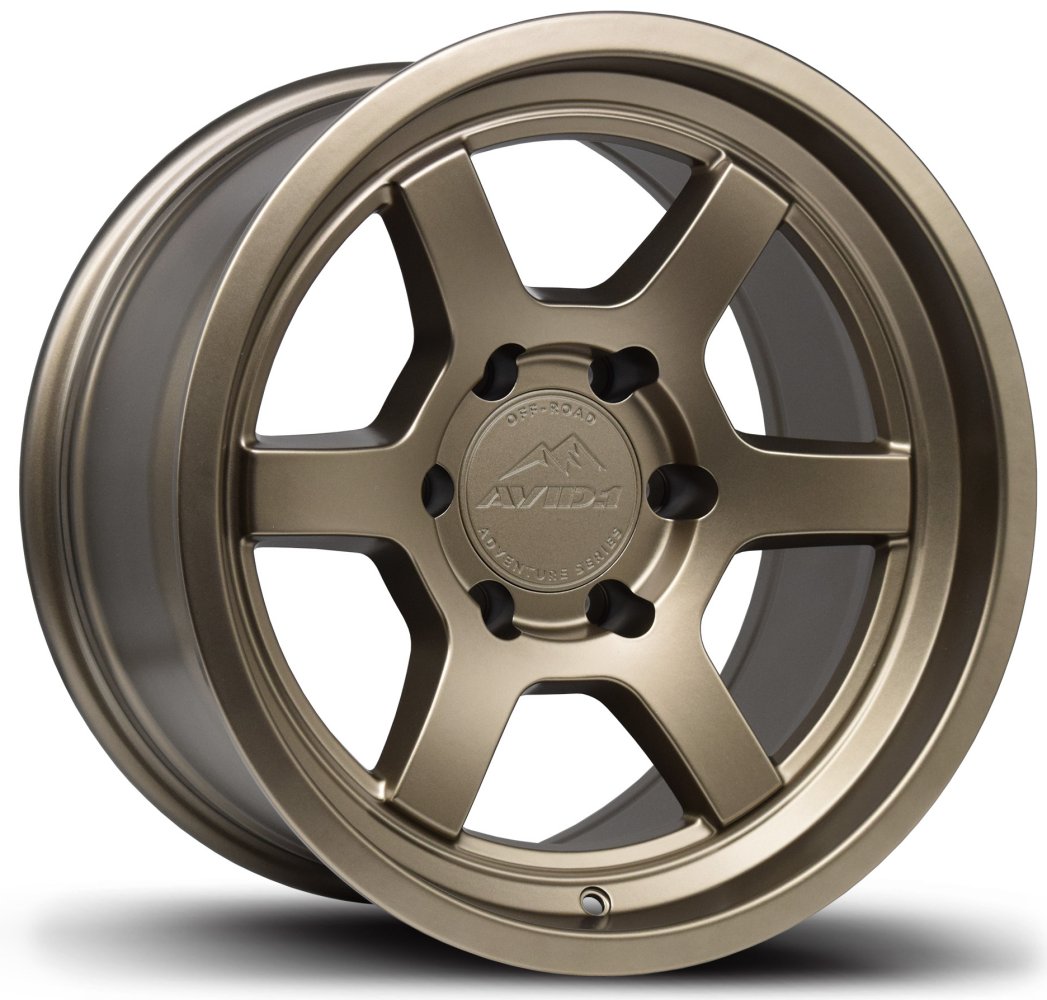 17x9 Avid.1 Offroad AT01 Matte Bronze (Flow Formed) 5x5/127 -12mm - Flex Offroad