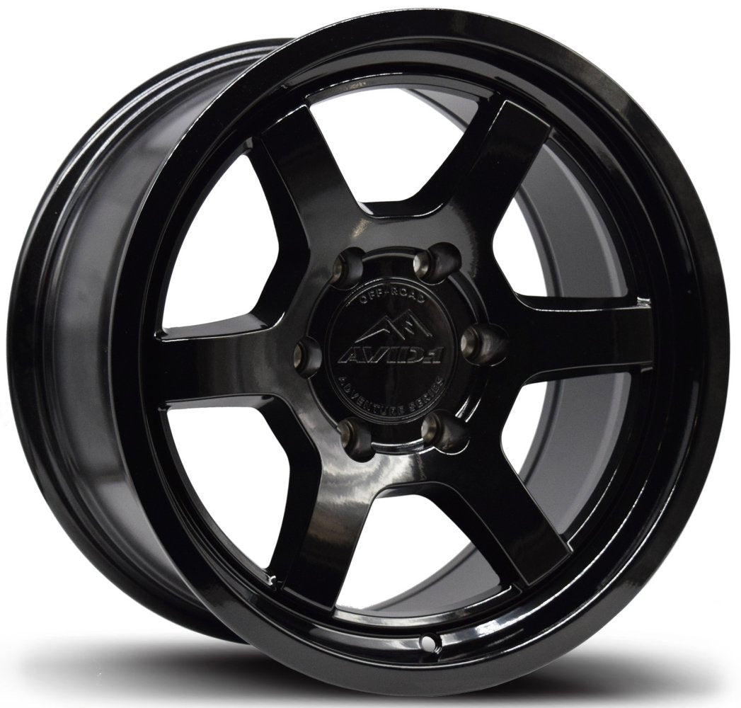 17x9 Avid.1 Offroad AT01 Gloss Black (Flow Formed) 6x5.5/139.7 -12mm - Flex Offroad
