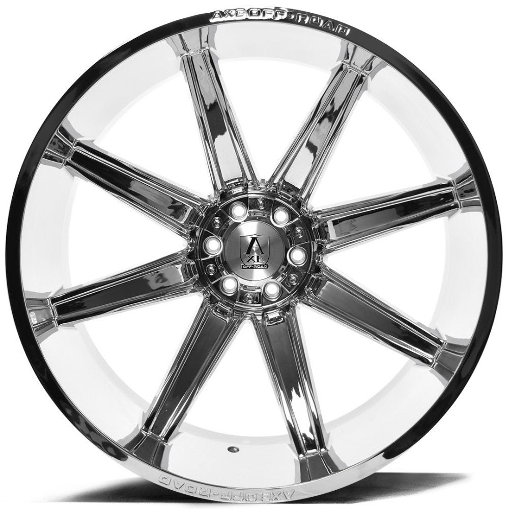26x14 AXE Offroad Artemis Chrome (* May Require Trimming) 8x6.5/165 -76mm - Flex Offroad