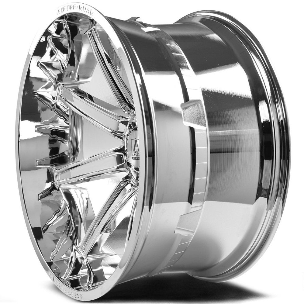 26x14 AXE Offroad Artemis Chrome (* May Require Trimming) 8x6.5/165 -76mm - Flex Offroad