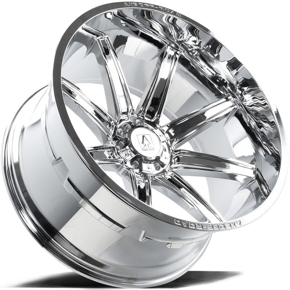 22x12 AXE Offroad Artemis Chrome (* May Require Trimming) 8x6.5/165 -44mm - Flex Offroad