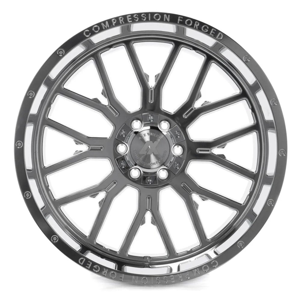 22x12 AXE Offroad AX6.5 Full Polished (Compression Forged) (* May Require Trimming) 6x135 6x5.5/139.7 -44mm - Flex Offroad