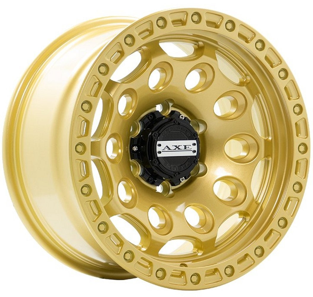 17x9 AXE Offroad Chaos Gloss Gold 6x5.5/139.7 0mm - Flex Offroad