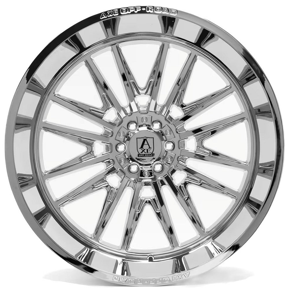 24x12 AXE Offroad Echo Chrome 8x170 -44mm