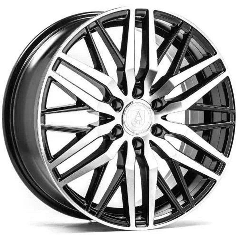 20x8.5 AXE EX30 Sprinter Gloss Black Polished Face 6x130 45mm