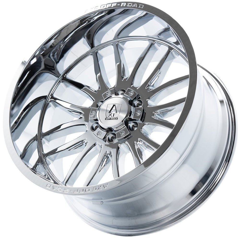 22x12 AXE Offroad Hades Chrome (* May Require Trimming) 6x135 6x5.5/139.7 -44mm