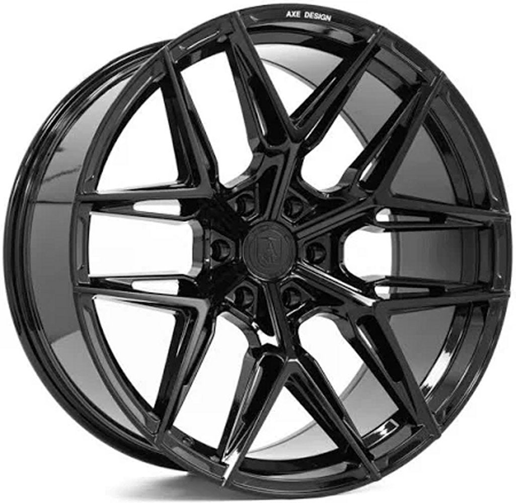 22x10 AXE Offroad Hype Gloss Black 6x5.5/139.7 -19mm