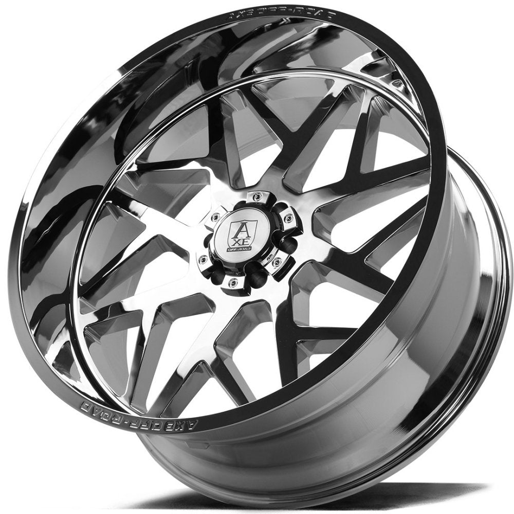 22x12 AXE Offroad Nemesis Chrome (* May Require Trimming) 5x5/127 5x5.5/139.7 -44mm - Flex Offroad