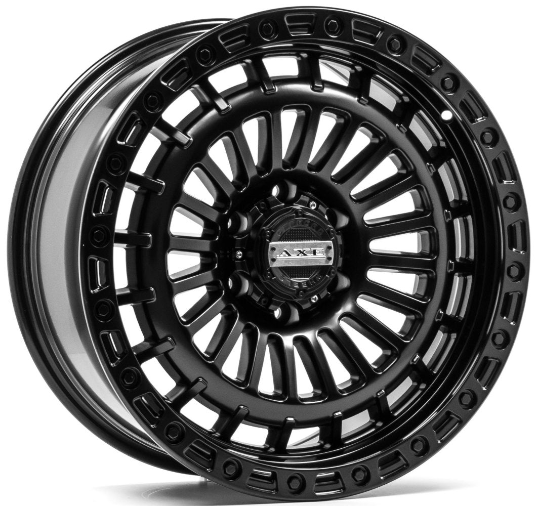 17x9 AXE Offroad Triton Satin Black 5x5/127 -15mm - Flex Offroad
