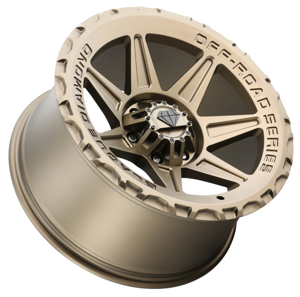 20x10 Blaque Diamond Off-Road BD-O102 Matte Bronze (Flow Forged) 5x5/127 5x5.5/139.7 -18mm - Flex Offroad