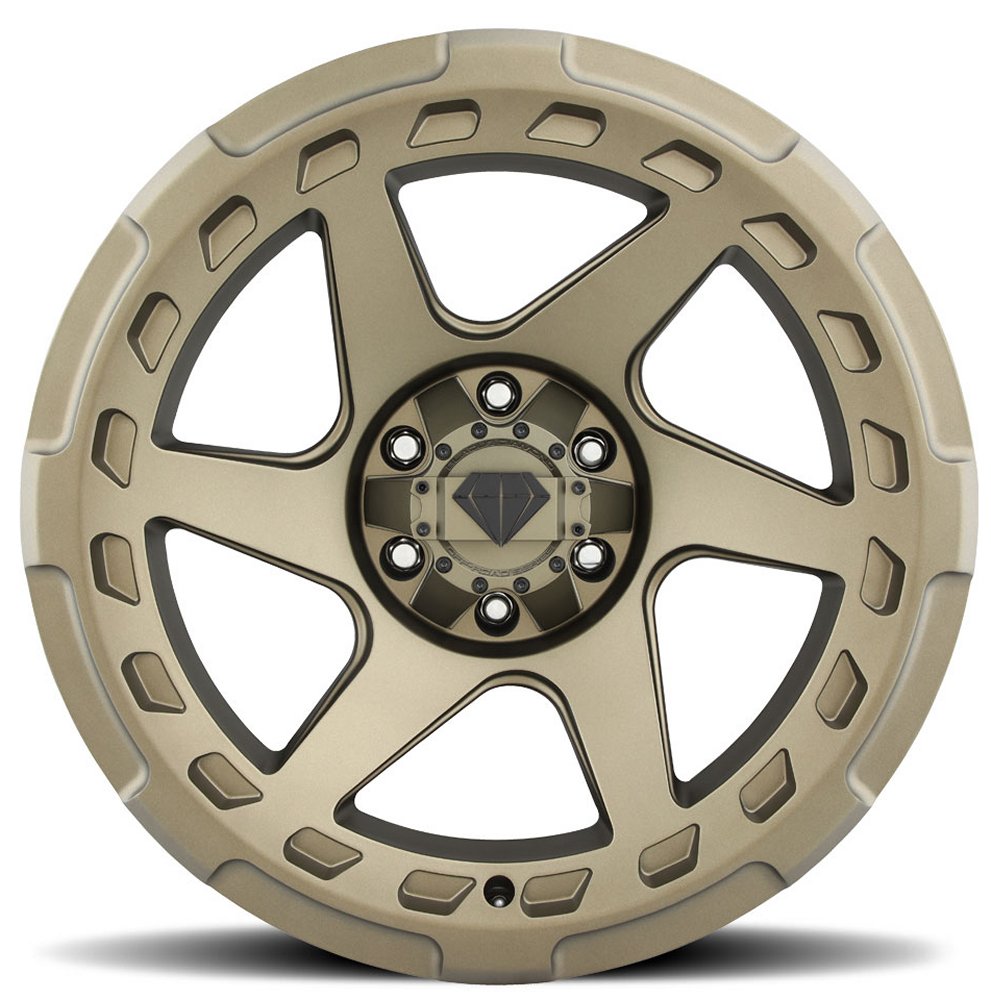 18x9 Blaque Diamond Off-Road BD-O728 Matte Bronze (Flow Forged) 5x5/127 5x5.5/139.7 -12mm - Flex Offroad