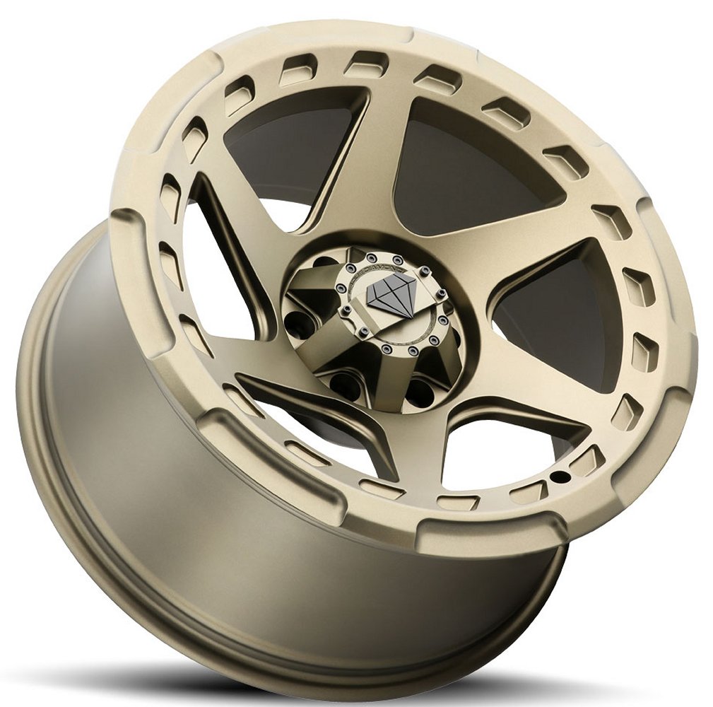 18x9 Blaque Diamond Off-Road BD-O728 Matte Bronze (Flow Forged) 5x5/127 5x5.5/139.7 -12mm - Flex Offroad