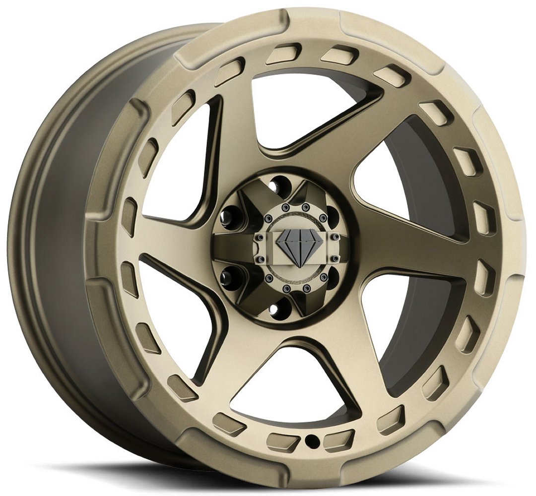 18x9 Blaque Diamond Off-Road BD-O728 Matte Bronze (Flow Forged) 5x5/127 5x5.5/139.7 -12mm - Flex Offroad