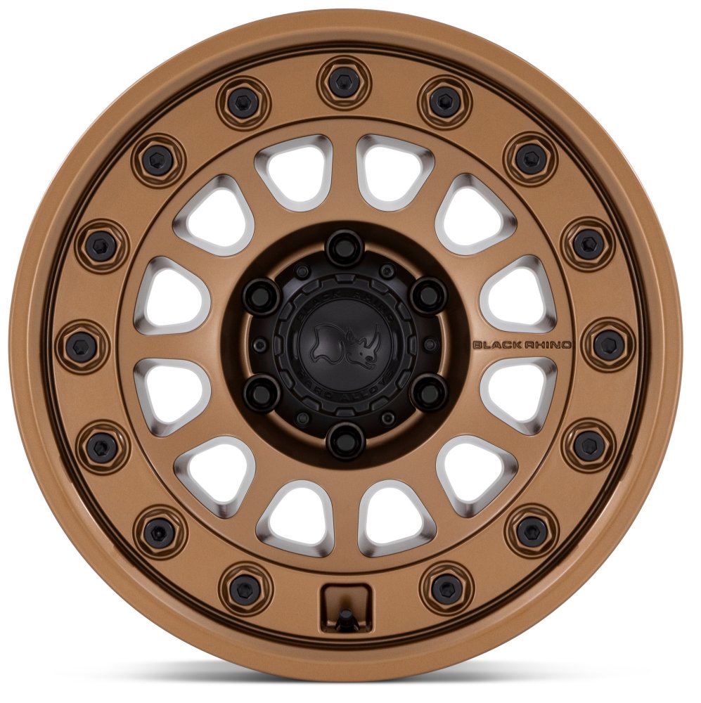 17x8.5 Black Rhino BR012 Outback Matte Bronze 6x5.5/139.7 -10mm - Flex Offroad