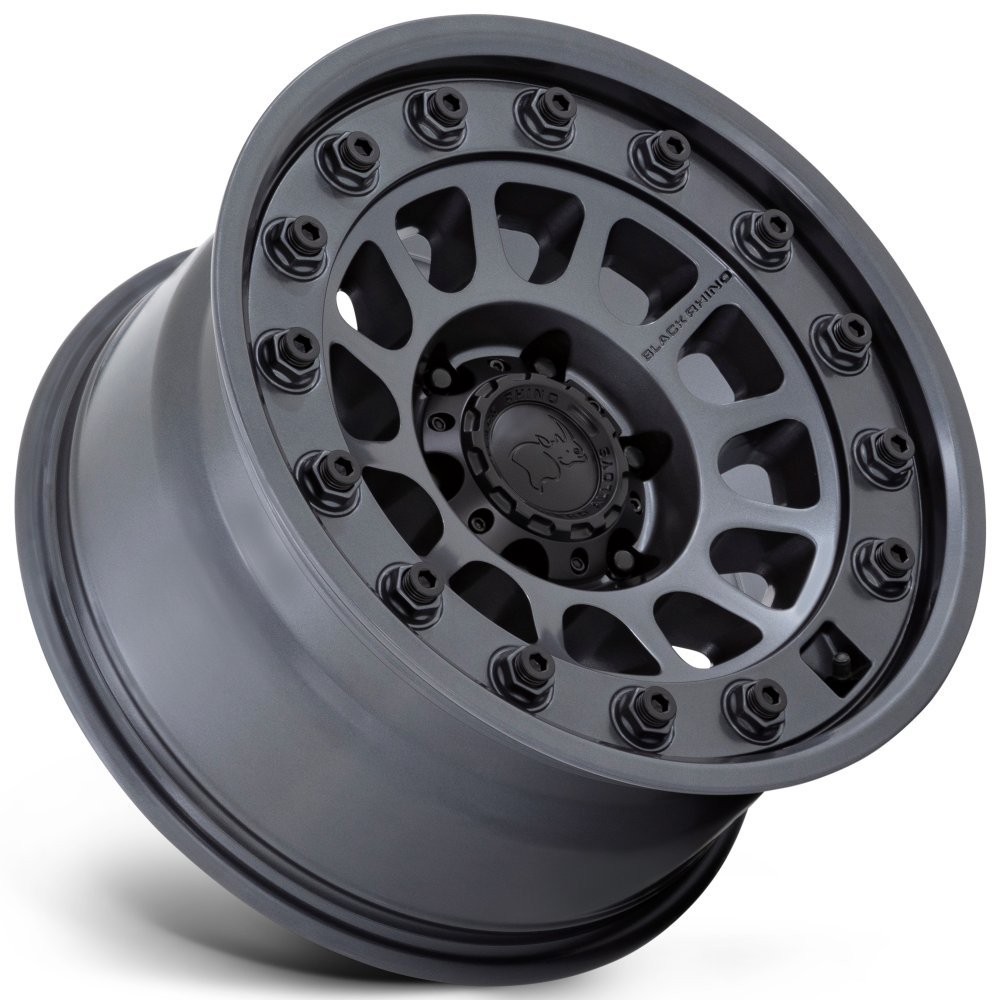 18x8.5 Black Rhino BR012 Outback Matte Gunmetal 6x5.5/139.7 0mm - Flex Offroad