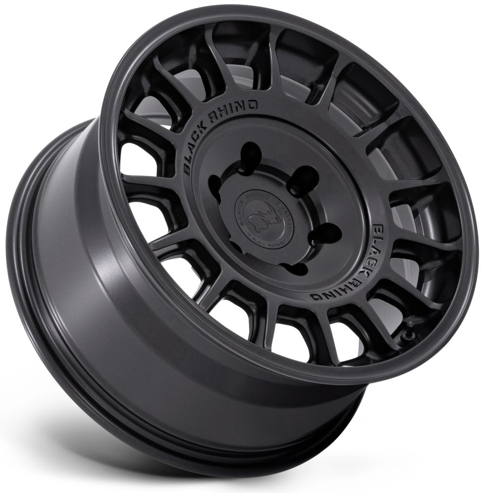 17X8.5 Black Rhino BR015 Voll Matte Black 6x5.5/139.7 25mm - Flex Offroad