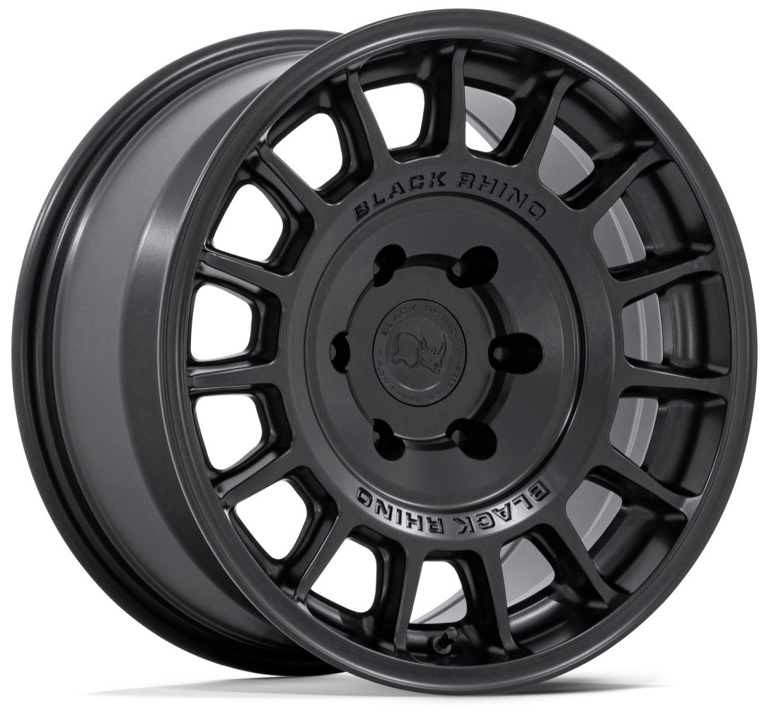 17X8.5 Black Rhino BR015 Voll Matte Black 6x135 25mm - Flex Offroad