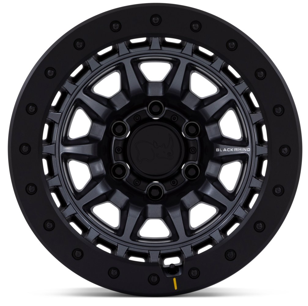 17X8.5 Black Rhino BR016 Tusk Matte Gunmetal 6x5.5/139.7 -10mm - Flex Offroad