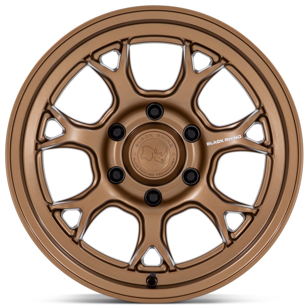 17X8.5 Black Rhino BR017 Estosha Matte Bronze 6x5.5/137.9 -10mm - Flex Offroad