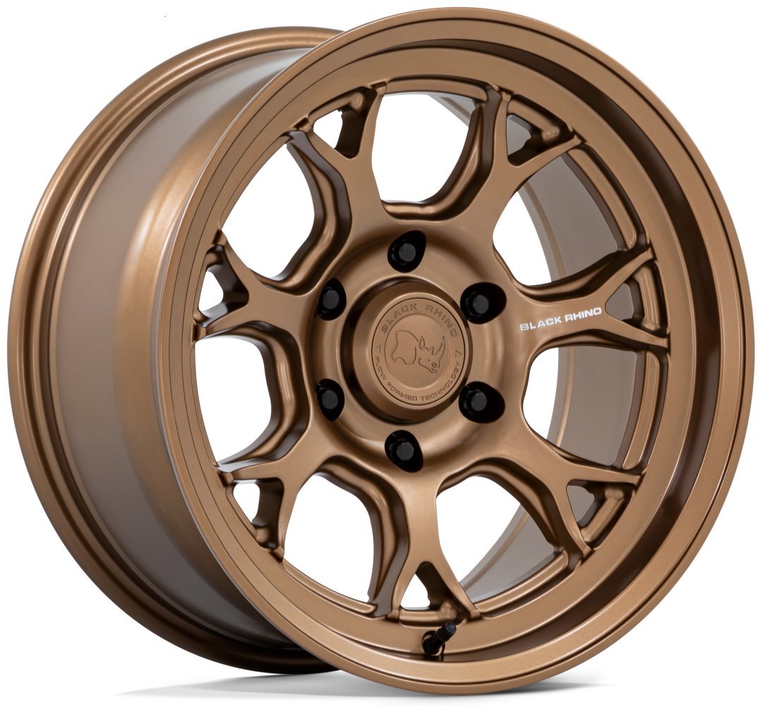 17X8.5 Black Rhino BR017 Estosha Matte Bronze 6x5.5/137.9 20mm - Flex Offroad