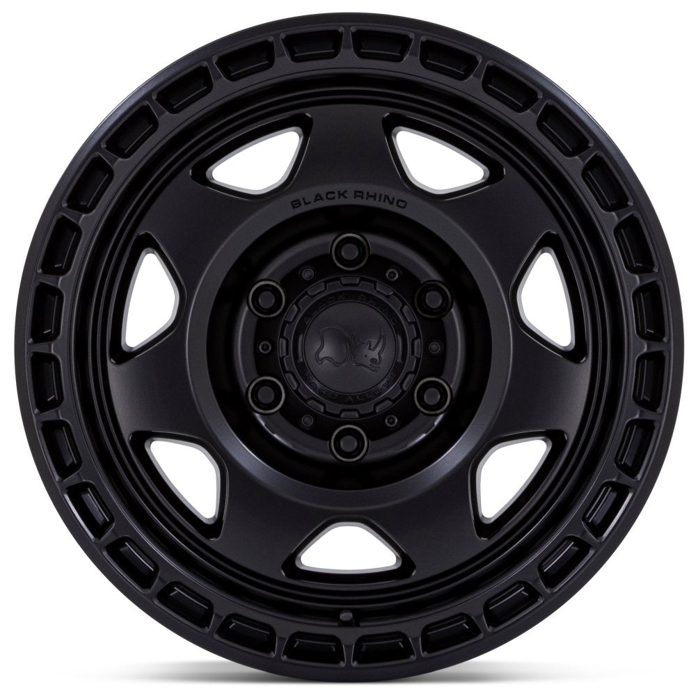 (Clearance - No Returns) 17X8.5 Black Rhino BR018 Voyager Matte Black 5x5/127 0mm