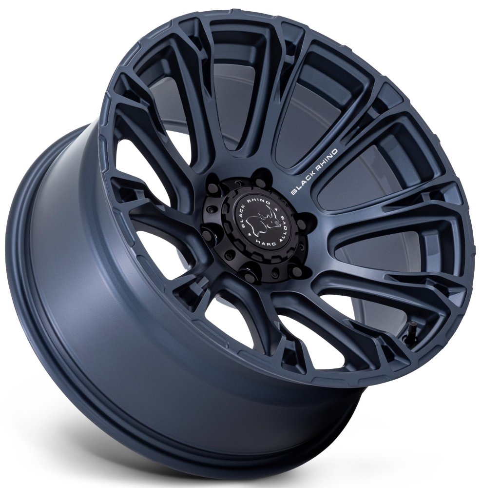 17X9 Black Rhino BR020 Diamondback Metallic Blue 6x5.5/139.7 -12mm - Flex Offroad