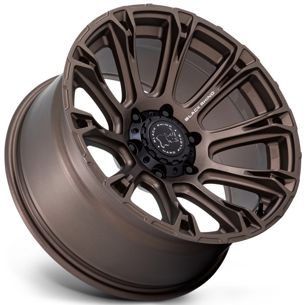 20X9 Black Rhino BR020 Diamondback Burnt Bronze 5x5/127 -12mm - Flex Offroad