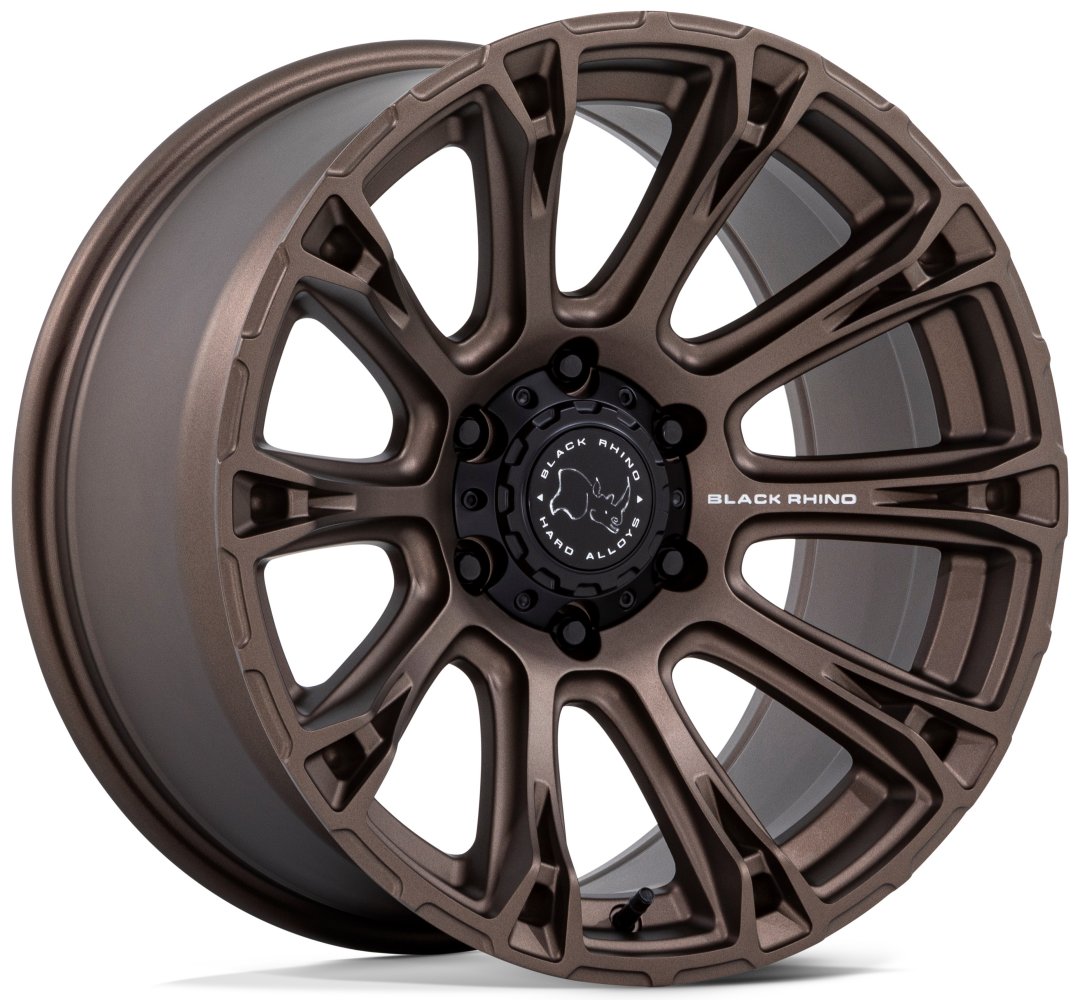 17X8.5 Black Rhino BR020 Diamondback Burnt Bronze 6x5.5/139.7 25mm - Flex Offroad