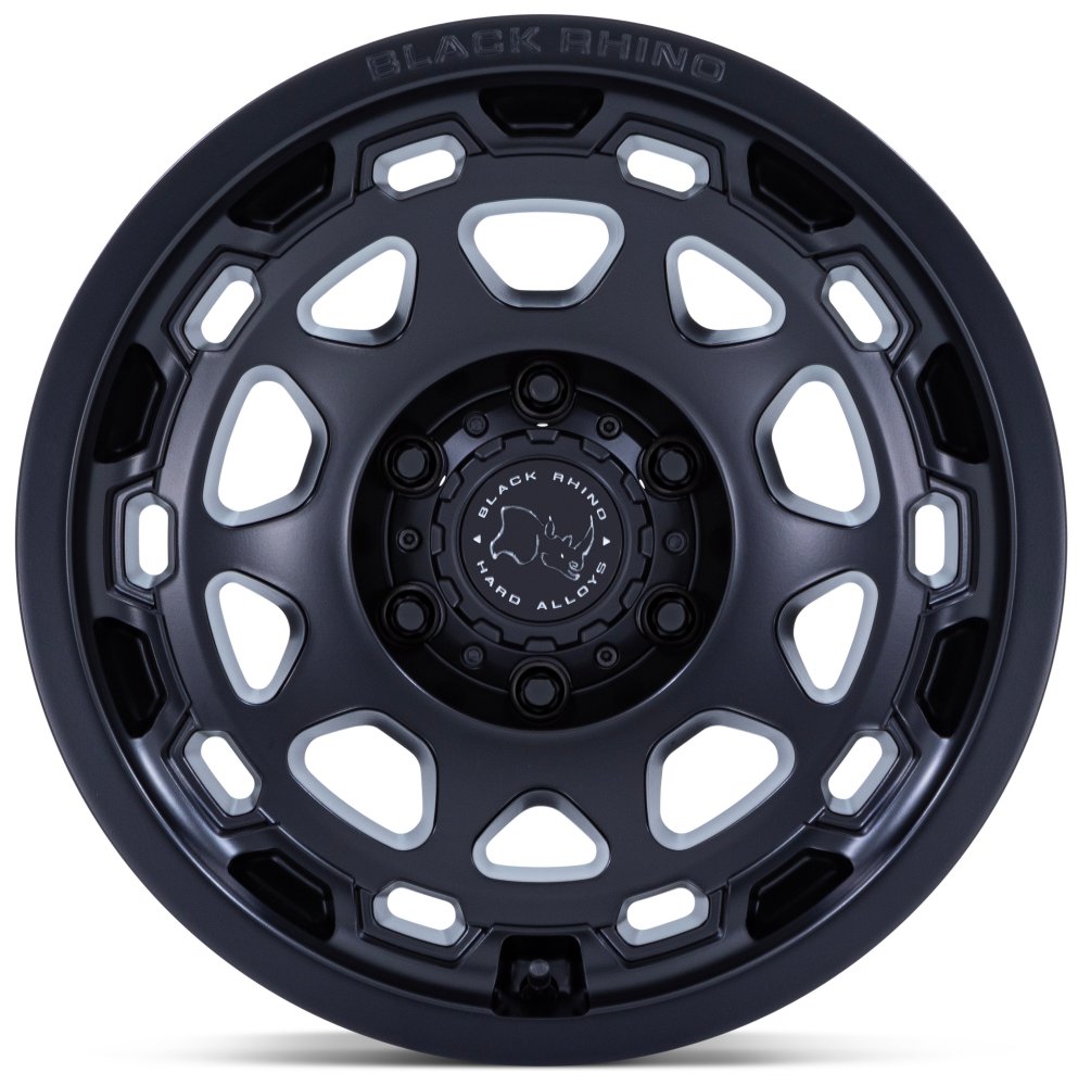 17X8.5 Black Rhino BR026 Congo Matte Black 5x4.5/114.3 0mm