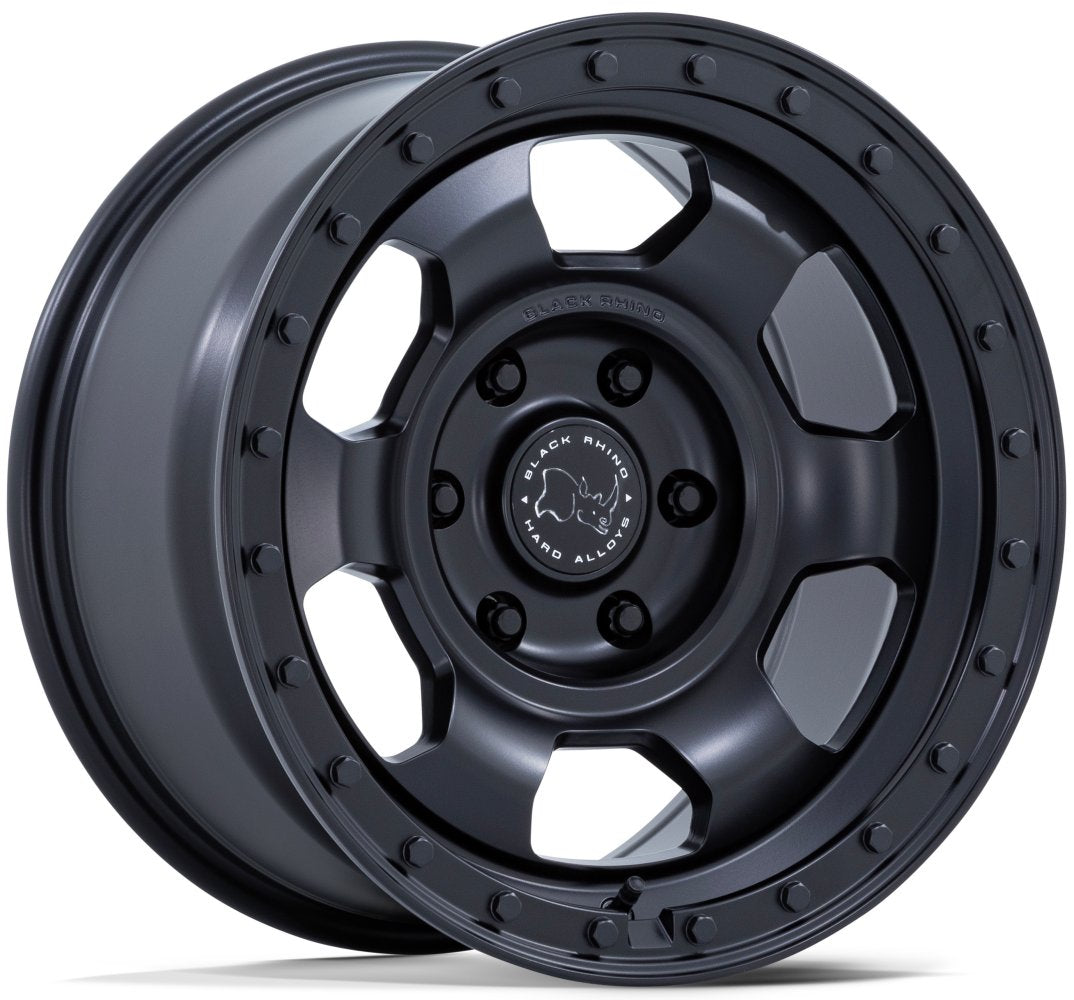 17X8.5 Black Rhino BR029 Trooper Matte Black 6x5.5/139.7 0mm