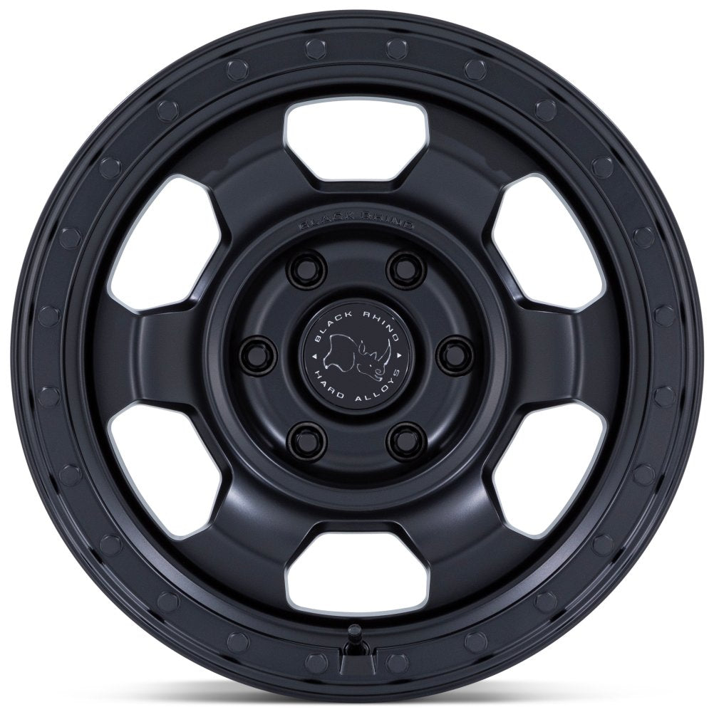17X8.5 Black Rhino BR029 Trooper Matte Black 6x5.5/139.7 0mm