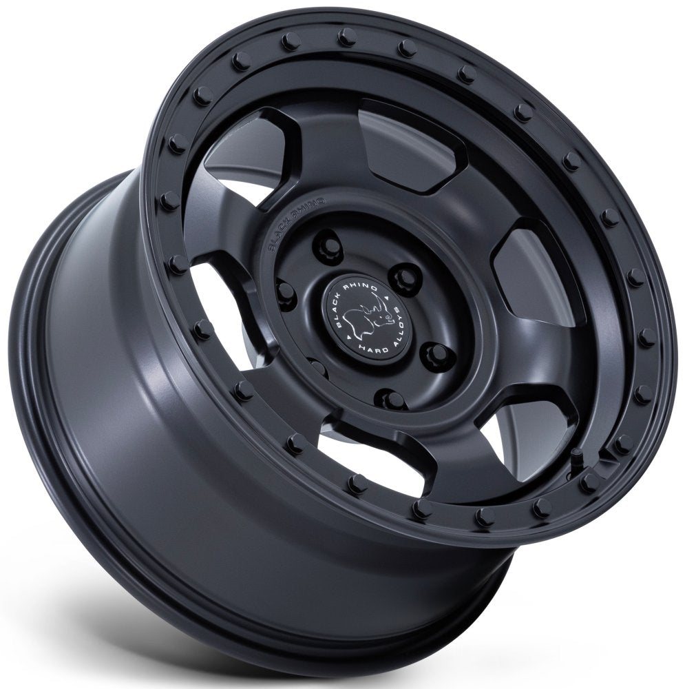 17X8.5 Black Rhino BR029 Trooper Matte Black 6x135 0mm