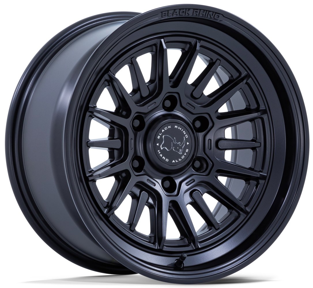 17X8.5 Black Rhino BR030 Taleo Matte Black 6x5.5/139.7 -10mm