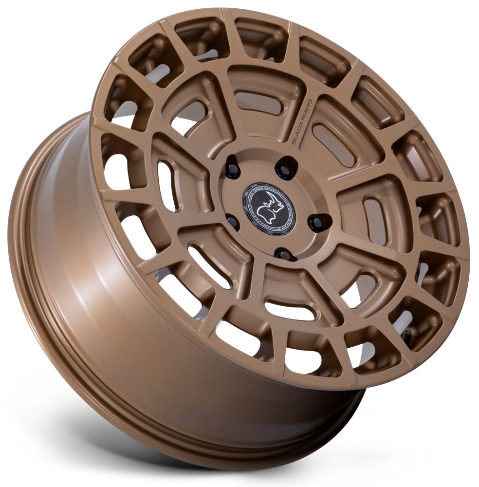20x8.5 Black Rhino BR404 Voltaic Matte Bronze (Full Forged) 5x5.5/139.7 35mm - Flex Offroad