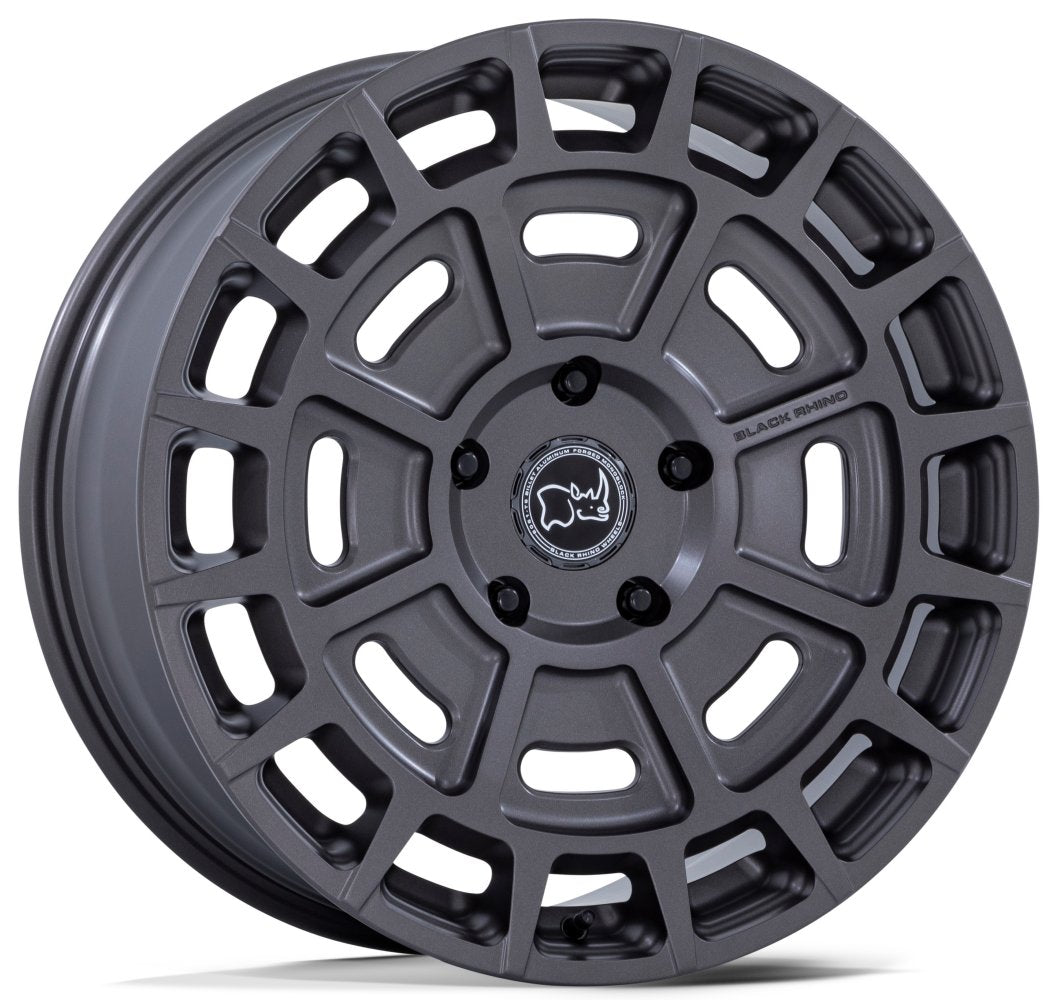 20x8.5 Black Rhino BR404 Voltaic Matte Gunmetal (Full Forged) 5x5.5/139.7 35mm - Flex Offroad