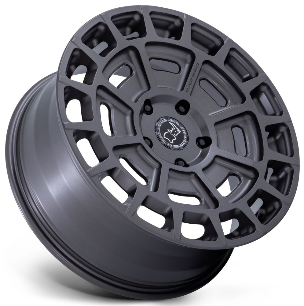 20x8.5 Black Rhino BR404 Voltaic Matte Gunmetal (Full Forged) 5x5.5/139.7 35mm - Flex Offroad