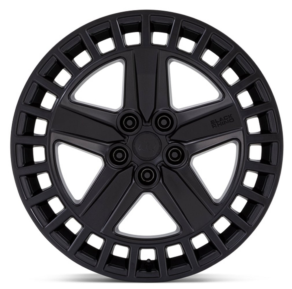 18x8.5 Black Rhino Alston Matte Black 5x4.5/114.3 25mm - Flex Offroad