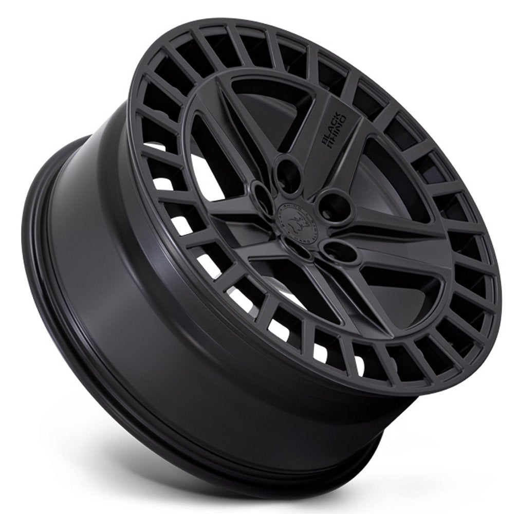 20x8.5 Black Rhino Alston Matte Black 5X120 25mm - Flex Offroad