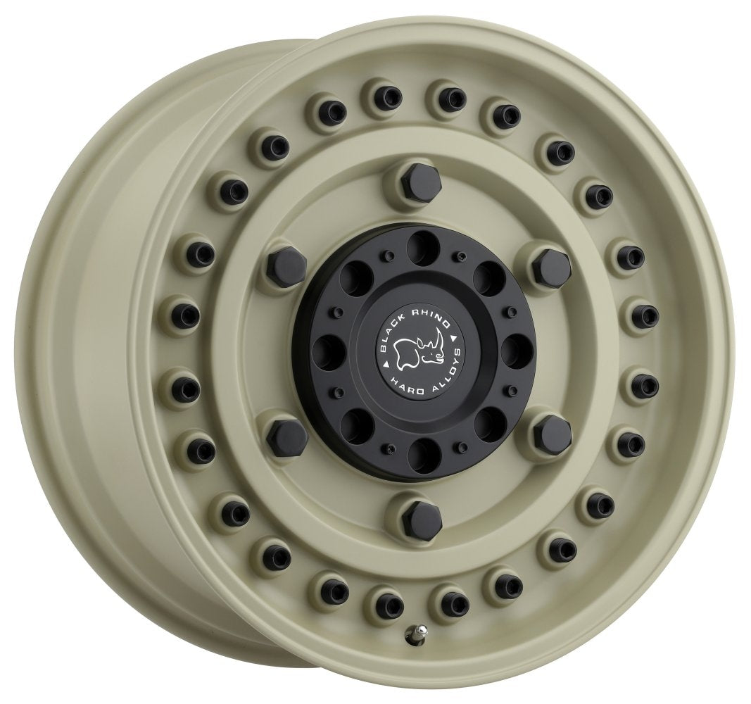 17x9.5 Black Rhino Armory Desert Sand 5x5/127 5x5.5/139.7 -18mm - Flex Offroad