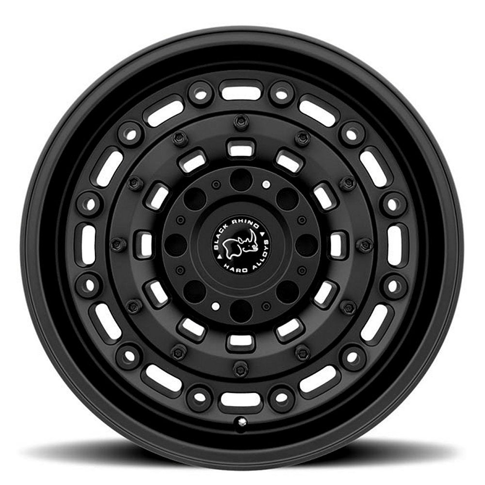 17x9.5 Black Rhino Arsenal Textured Matte Black 8x6.5/165 -18mm - Flex Offroad