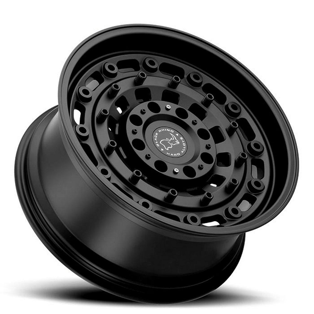 18x9.5 Black Rhino Arsenal Textured Matte Black 5x5/127 5x5.5/139.7 -18mm - Flex Offroad