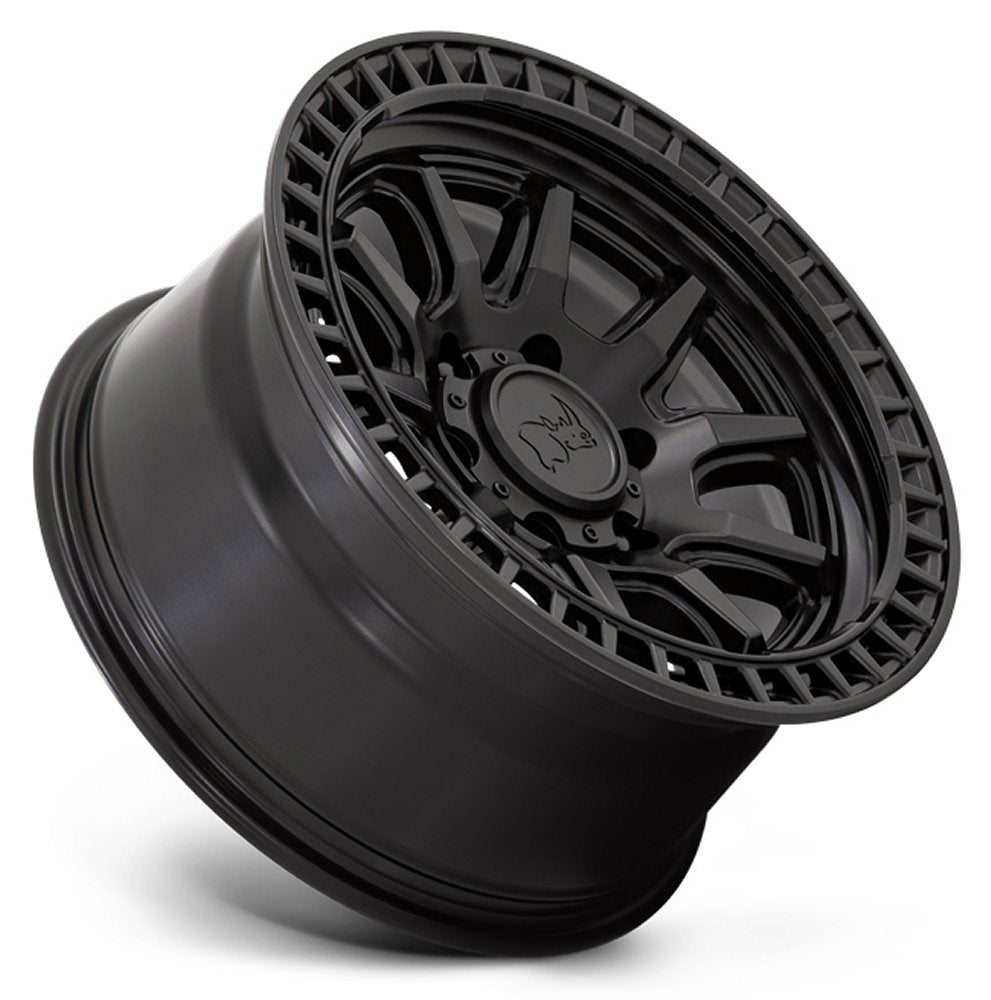 17x8.5 Black Rhino Calico Matte Black 5x5/127 34mm - Flex Offroad