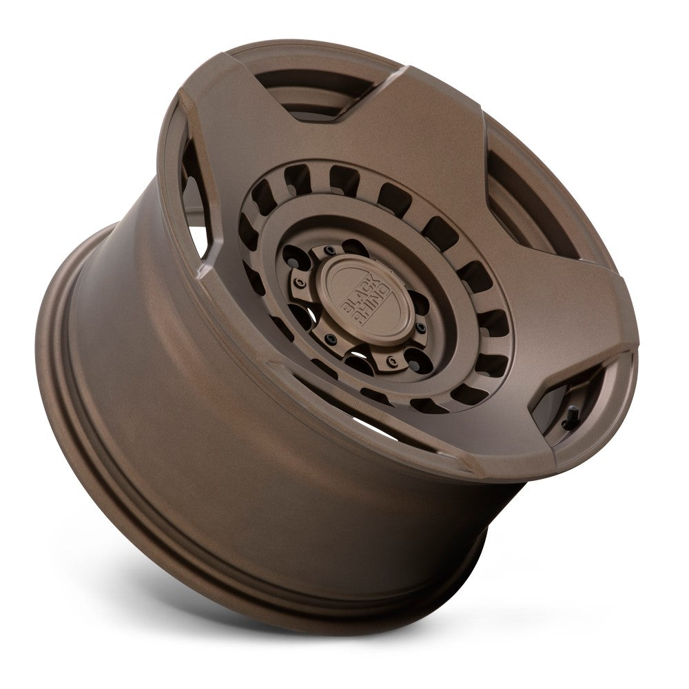 (Clearance - No Returns) 20x9 Black Rhino Muzzle Matte Bronze 6x135 12mm - Flex Offroad
