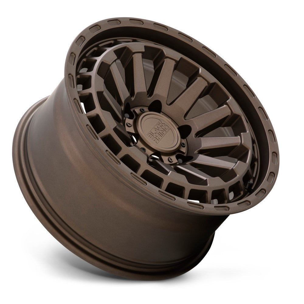 (Clearance - No Returns) 20x9.5 Black Rhino Raid Matte Bronze 6x120 12mm